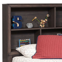 Granite Falls - Bed with Bookcase Headboard