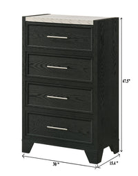 Lamar - Chest - Black
