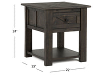 Garrett - Rectangular Table