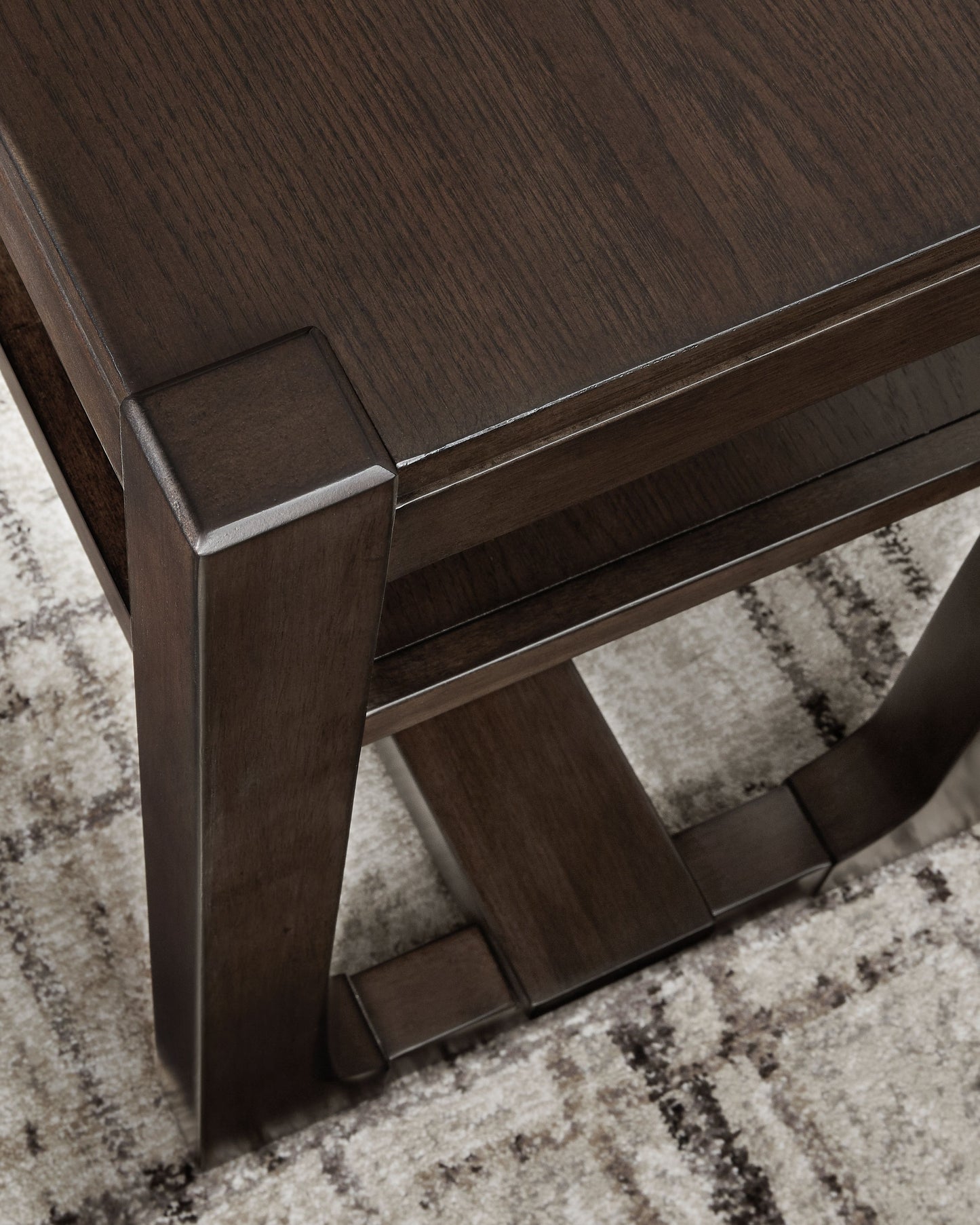 Breckington - Dark Brown - Sofa Table