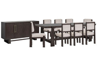 Tauren - Trestle Dining Table Set