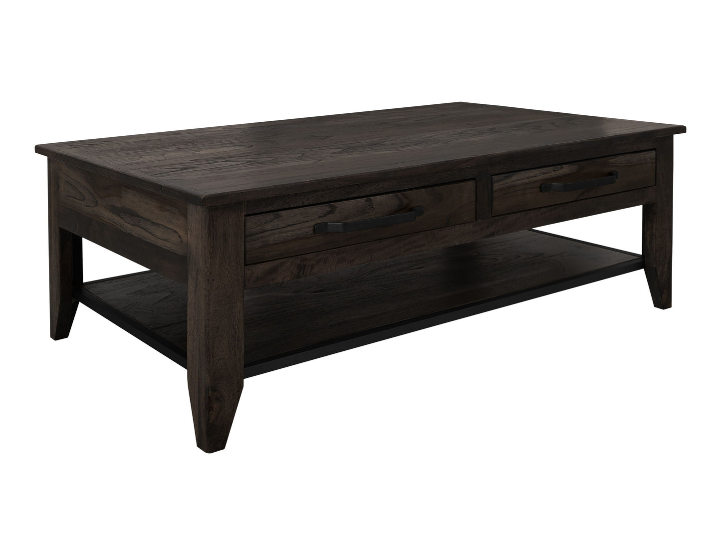 Teak - Cocktail Table - Oil Black