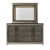 Twenty Nine - 6-Drawer Dresser With Mood Lighting Mirror