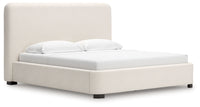 Brintstreet - King Upholstered Bed - Beige