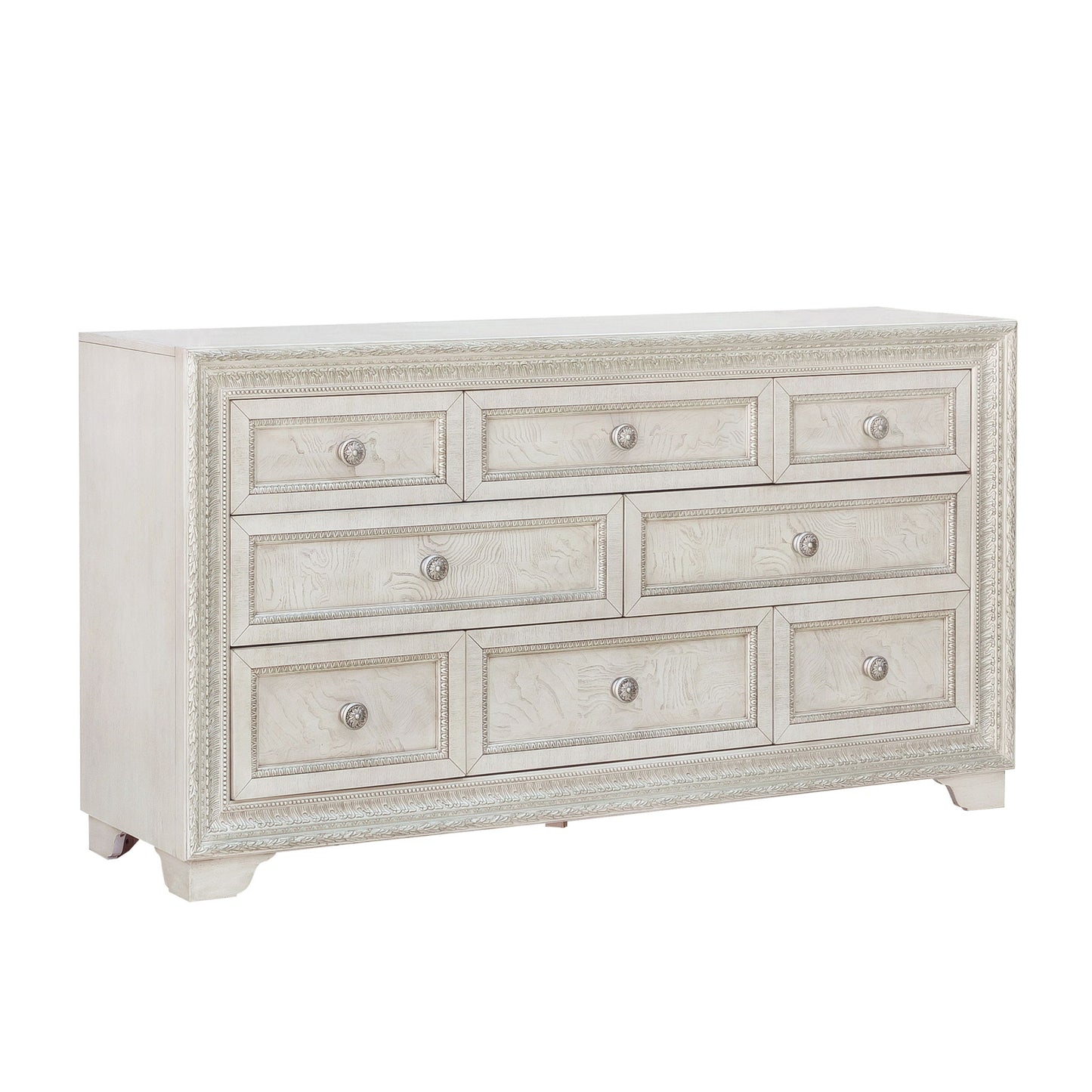 Camila - 8 Drawer Dresser - Cream