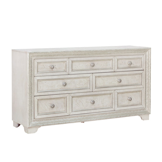 Camila - 8 Drawer Dresser - Cream
