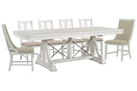 Heron Cove - Extendable Trestle Dining Table Set