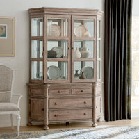 Higgins Street - Curio China Cabinet - Brown