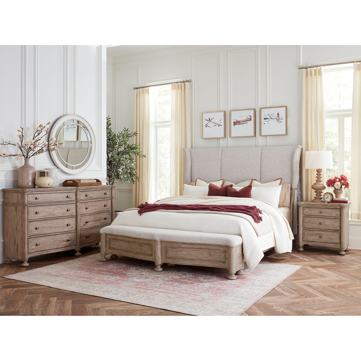 Higgins Street - Upholstered Bed