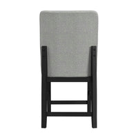 Portland - Square Back Counter Stool (Set of 2) - Black / Gray