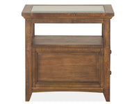 Bay Creek - Chairside End Table - Toasted Nutmeg