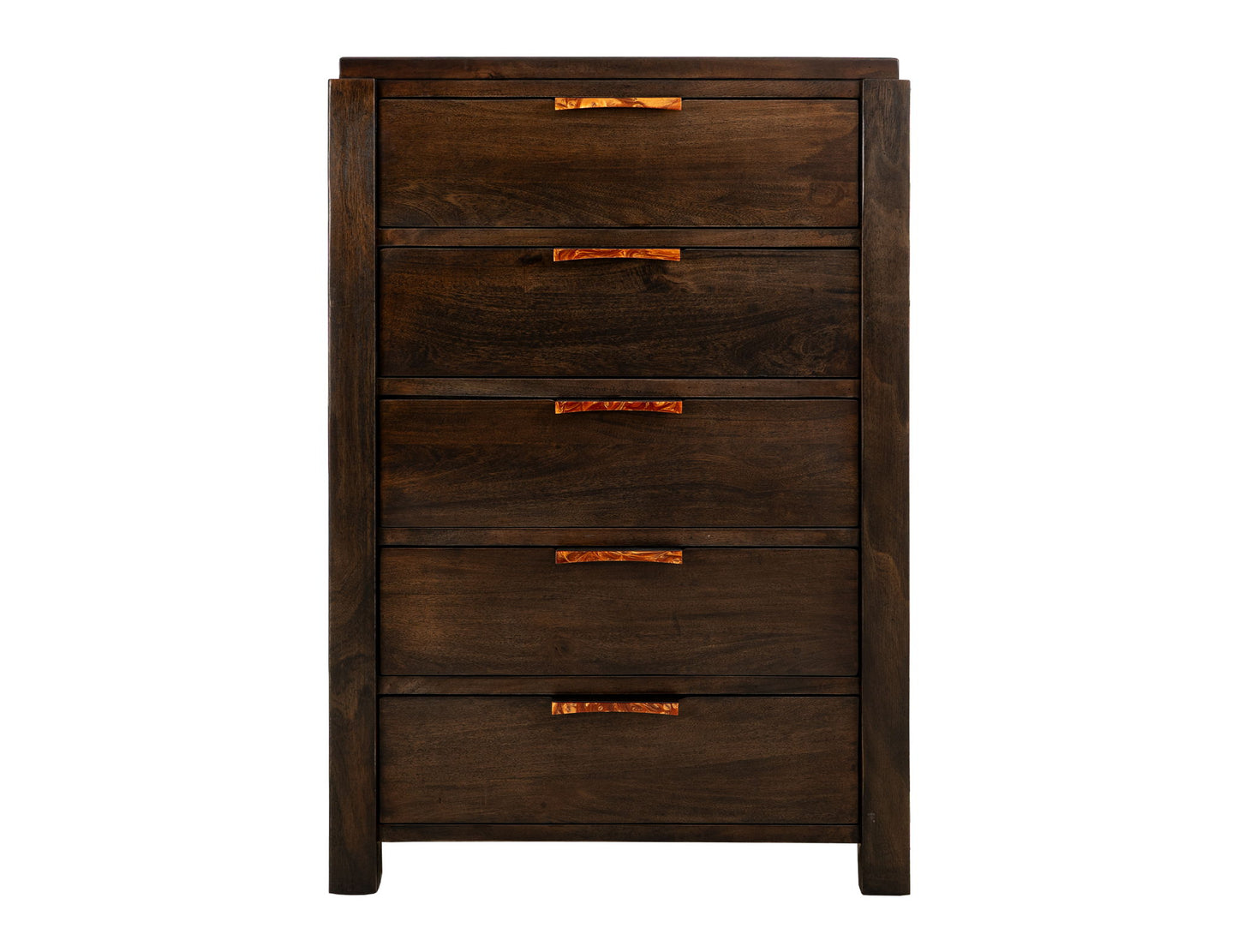 Raramuri - 5 Drawer Chest - Dark Brown