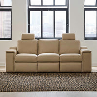 Armon - Sofa With Power Footrest & ZG - Oslo Fawn