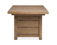 Plum Creek - 5 Piece Extendable Trestle Dining Table Set