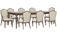 Saddle Creek - Extendable Leg Dining Table Set