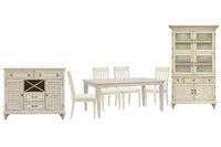 Newport - 7 Piece Extendable Rectangular Dining Table Set