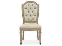 Marisol - Dining Side Chair With Upholstered Seat and Back (Set of 2) - Fawn