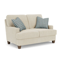 Moxy - Fabric Loveseat, T-Shaped Seat Cushion