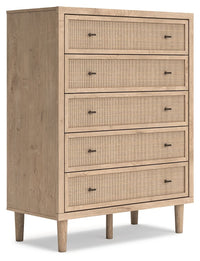 Cielden - Two-Tone - Five Drawer Wide Chest