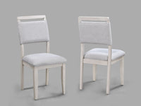 Blanche - 5 Piece Dining Room Set - Antique White