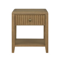 Reed - Chairside Table - Driftwood Oak