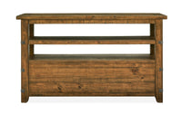 Chesterfield - Rectangular Sofa Table - Farmhouse Timber