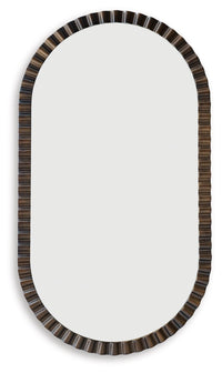 Clorington - Accent Mirror - Dark Brown