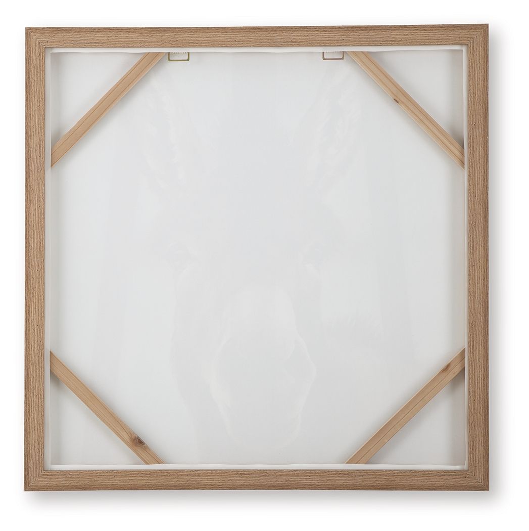 Landerton - Brown / Blue / White - Wall Art