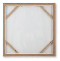 Landerton - Brown / Blue / White - Wall Art