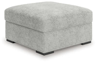 Cuddle Plush - 3 Pc. - 3-Piece Sectional, Chair And Ottoman - Arctic
