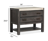 Plum Creek - Open Nightstand