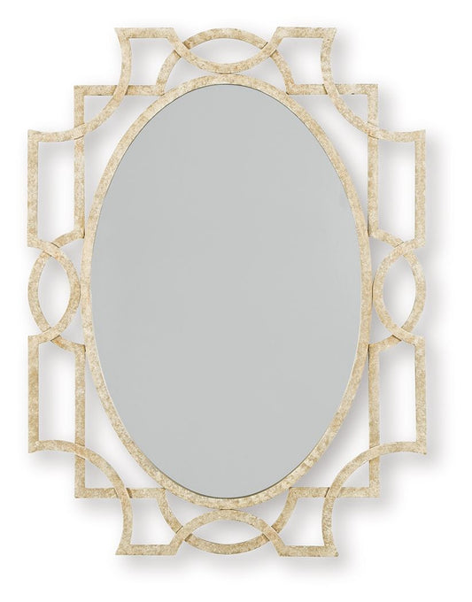 Fulkmore - Antique Gold Finish - Accent Mirror