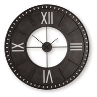 Lytle - Wall Clock - Antique Brown