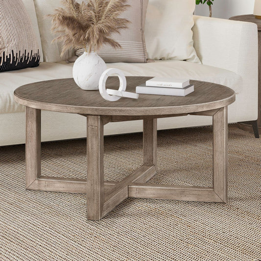 Proximity Place - Rectangular Cocktail Table - Light Brown