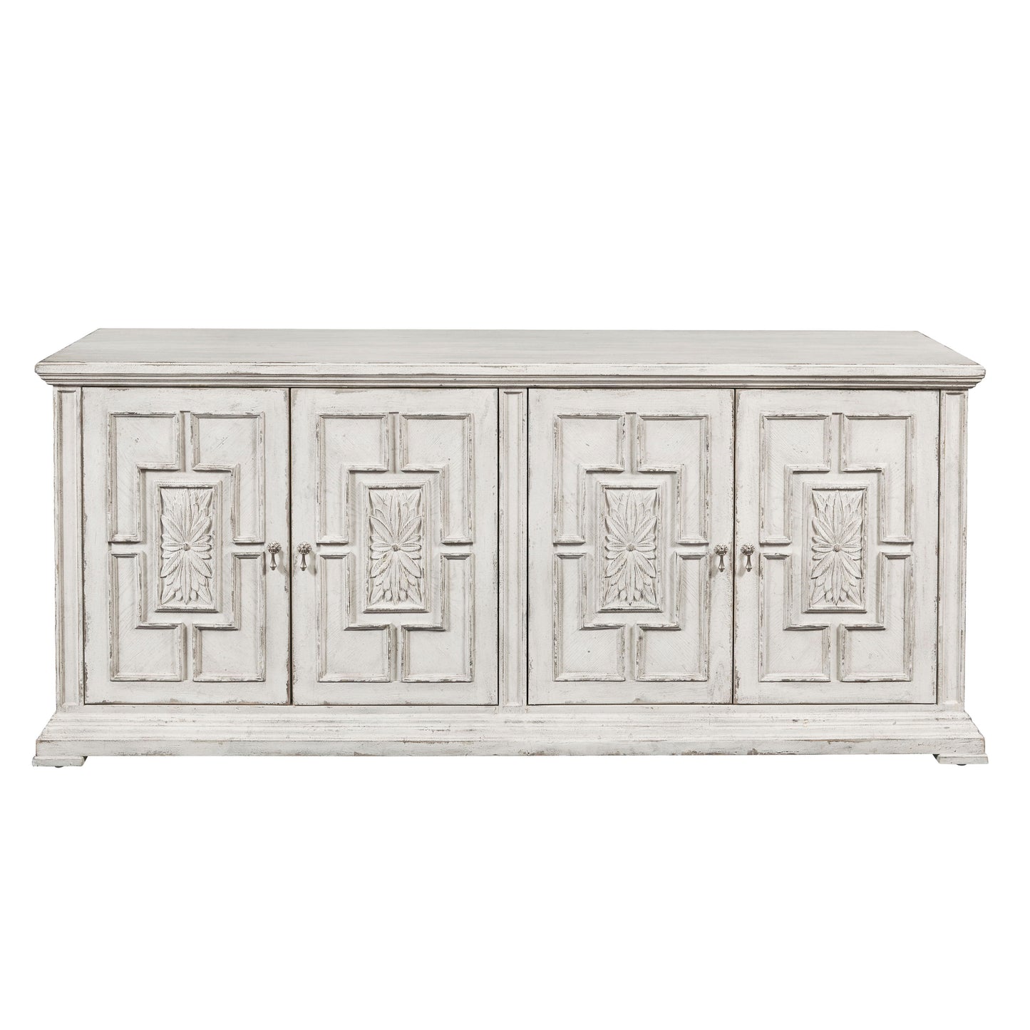 Pulaski Accents - 4 Door Entertainment Credenza - White