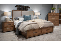 Laurel Ridge - Upholstered Panel Bed