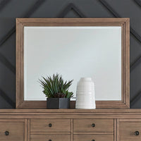 Haven Hills - Landscape Mirror - Camel Beige