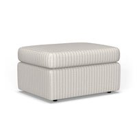 Sky - Fabric Ottoman