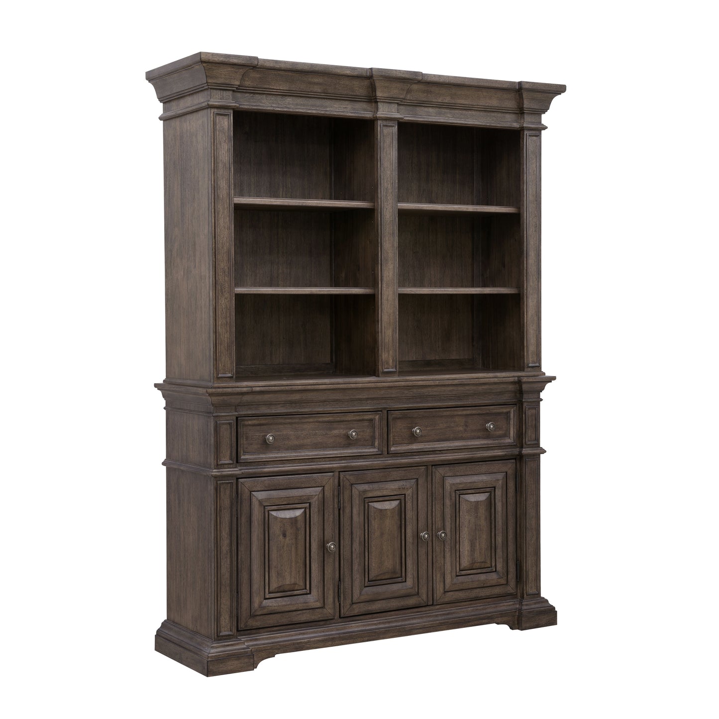 Woodbury - Server with Deck - Brown