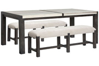 Plum Creek - 3 Piece Rectangular Dining Table Set