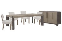 Anderson Park - Leg Dining Table Set With Klismos Chairs