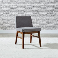 Space Savers - Upholstered Side Chair (RTA) - Brown