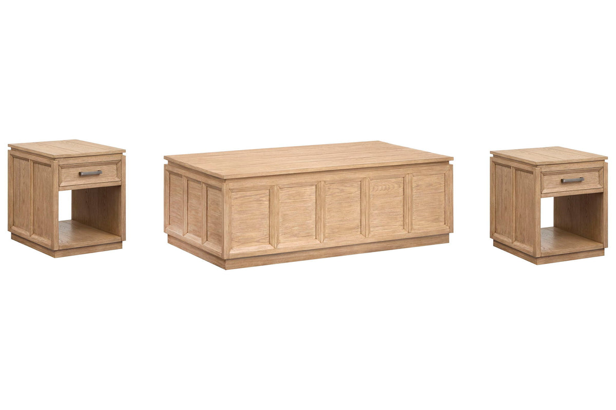Burnham - Lift Top Storage Cocktail Table Set