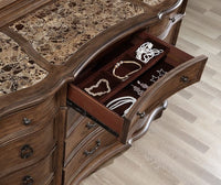 B1495J - Wood Dresser - Light Sandstone