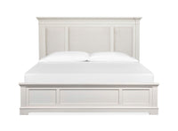 Kingston - Complete Panel Bed With Upholstered Headboard