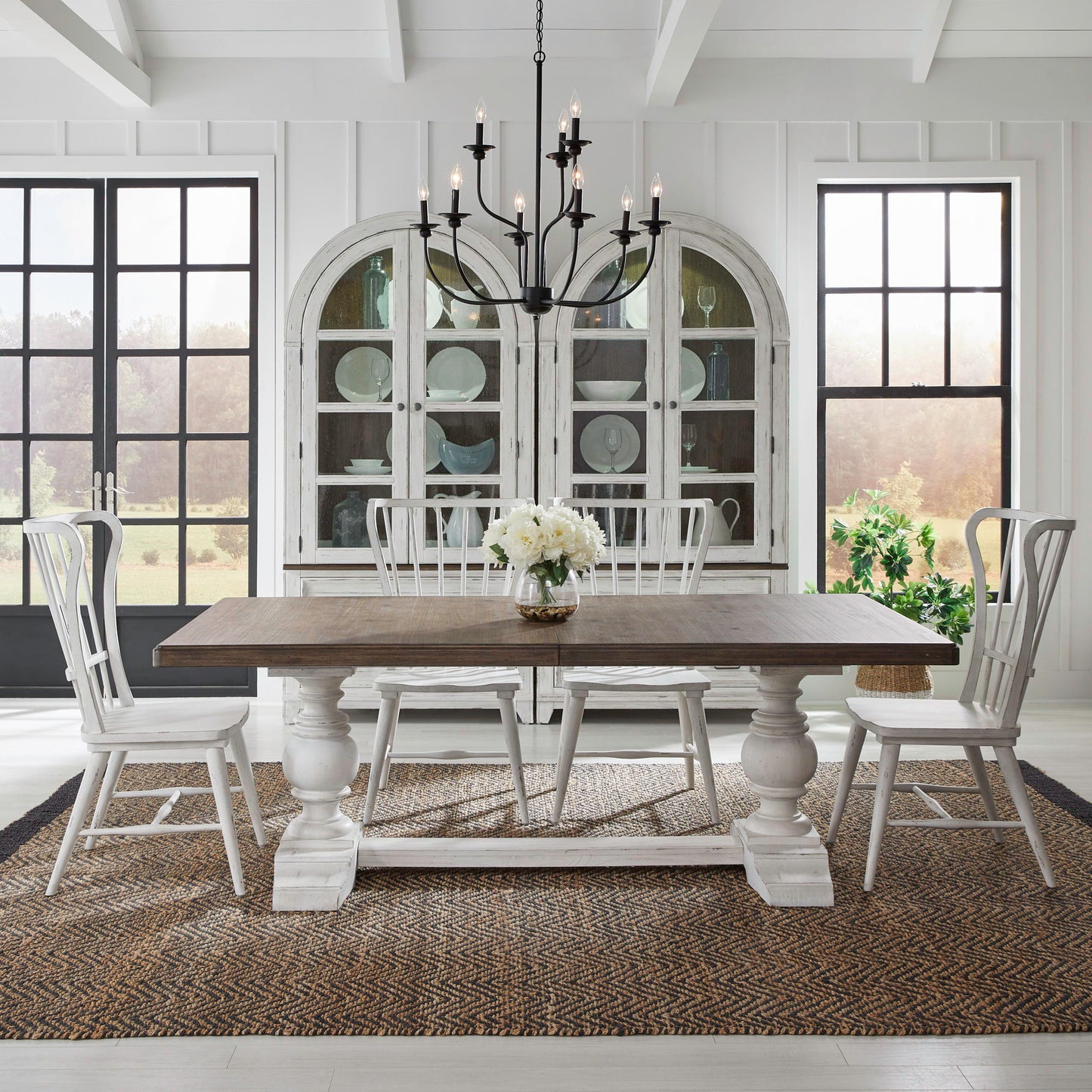 River Place - Trestle Table Set