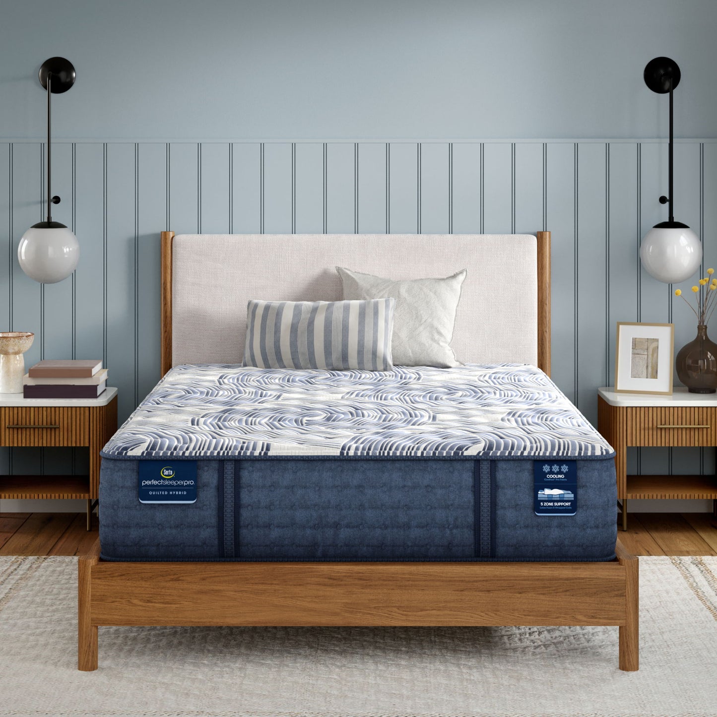 Perfect Sleeper Pro - 13.5" Geneva Latex Hybrid Firm Mattress