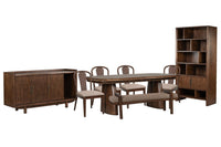 Belville - Extendable Trestle Dining Table Set