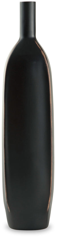 Rhaveney - Vase (Set of 3) - Large - Black