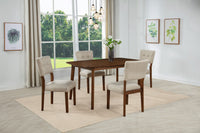 Gregory - Side Chair (Set of 2) - Beige / Brown